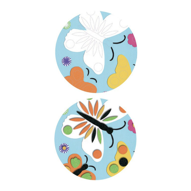 Наборы для творчества - Набор для аппликации Djeco Сладкая природа (DJ09864)#4