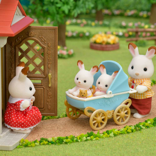 Фигурки животных - Набор фигурок Sylvanian Families Шоколадный кролик Двойняшки (5432)#4