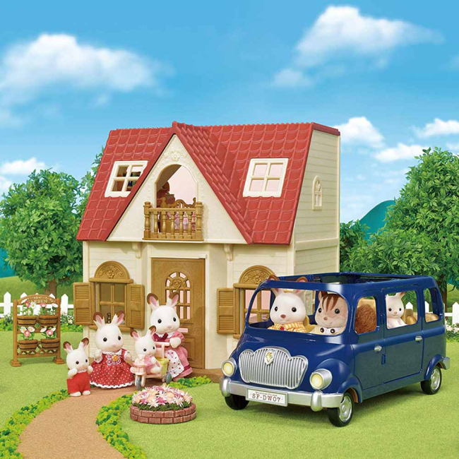 Фігурки тварин - Набір Sylvanian Families Затишний будинок із червоним дахом стартовий (5303)#4