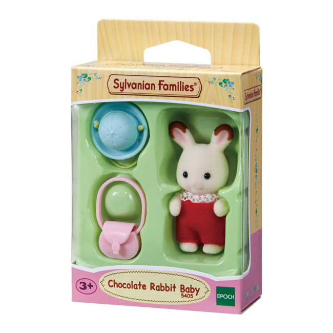 Фигурки животных - Фигурка Sylvanian Families Шоколадный кролик Малыш (5405)#2