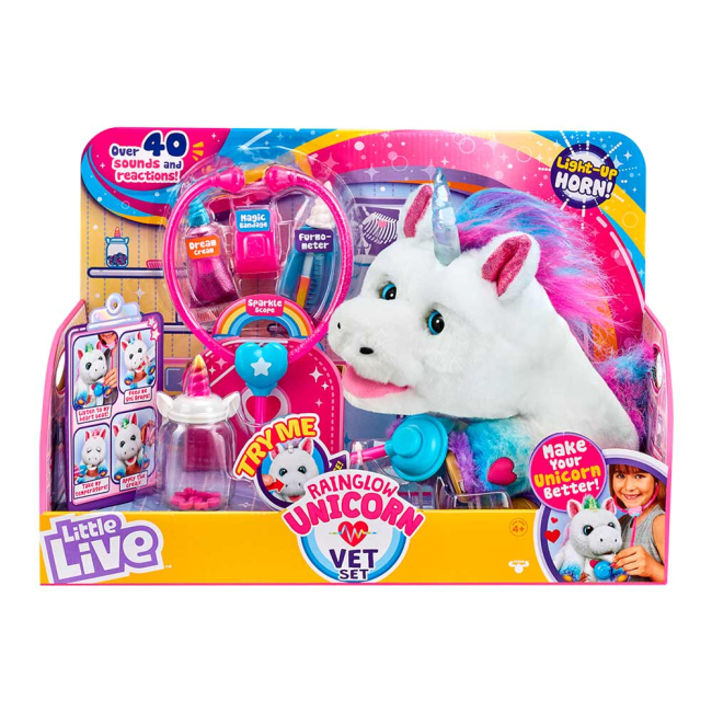М'які тварини - Інтерактивна іграшка Little Live Pets Полікуй мене Єдиноріг із аксесуарами (28863)#3