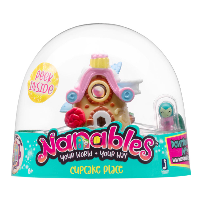 Фигурки персонажей - Набор Nanables Small house Город сладостей Кондитерская Лучшие капкейки (NNB0010)#2