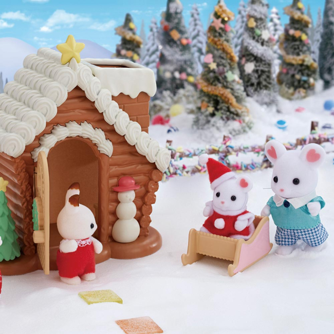 Фигурки животных - Игровой набор Sylvanian Families Имбирный домик (5390)#3