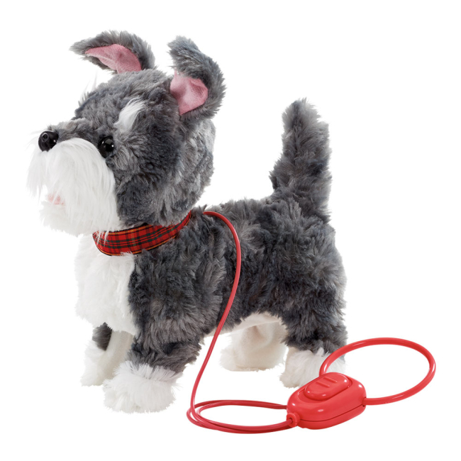 М'які тварини - М'яка іграшка Addo Pitter patter pets Прогулянка разом Цуценя тер'єра на дистанційному керуванні (315-11120-B)#2