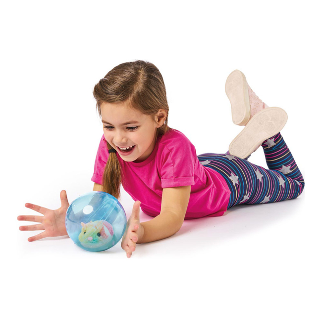 Мягкие животные - Мягкая игрушка Addo Pitter patter pets Шустрый хомячок радужно-яркий (315-11123-B/2)#2