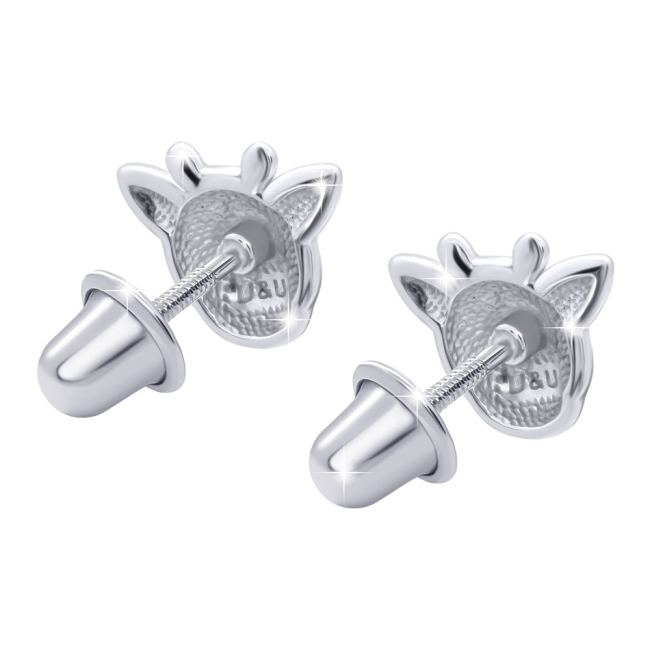 Ювелірні прикраси - Сережки UmaUmi Жираф помаранчевий (7744296395350)#2