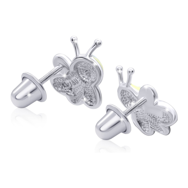 Сережки UmaUmi Весела бджілка жовта (5170439426056)#2