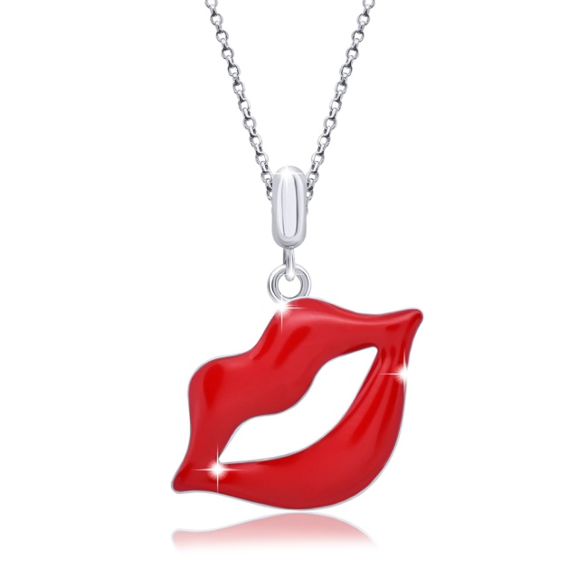 Ювелірні прикраси - Кулон UmaUmi Губки червоні (6087138649589)#2