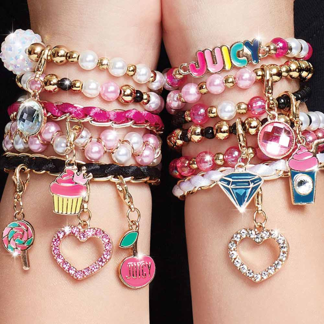 Наборы для творчества - Набор для рукоделия Make it Real Juicy couture Розовый звездопад (MR4408)#4