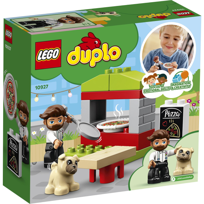 Конструктори LEGO - Конструктор LEGO DUPLO Ятка з піцою (10927)#5