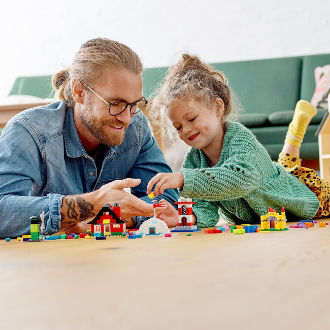 Конструктори LEGO - Конструктор LEGO Classic Кубики та будинки (11008)#7