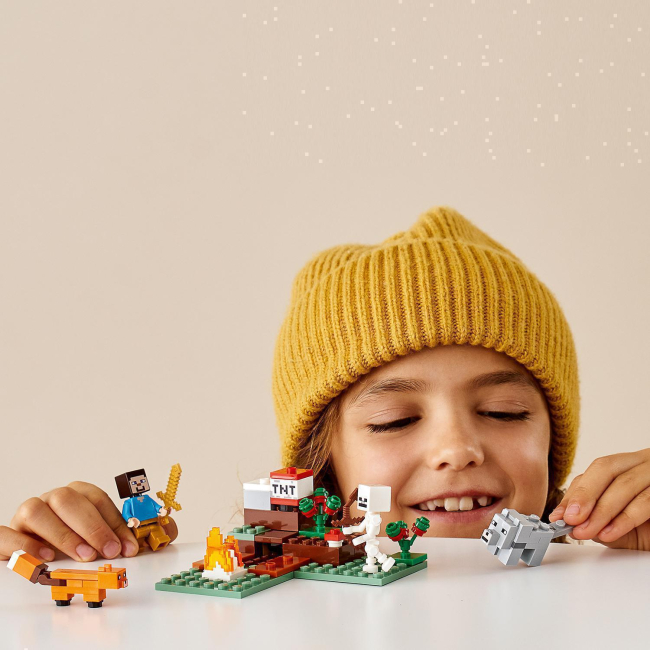 Конструкторы LEGO - Конструктор LEGO Minecraft Приключения в тайге (21162)#7