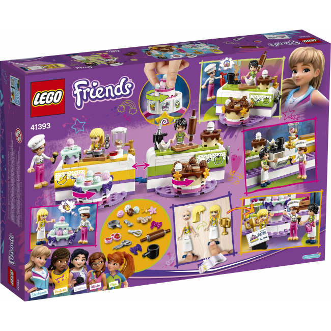 Конструктори LEGO - Конструктор LEGO Friends Змагання кондитерів (41393)#6