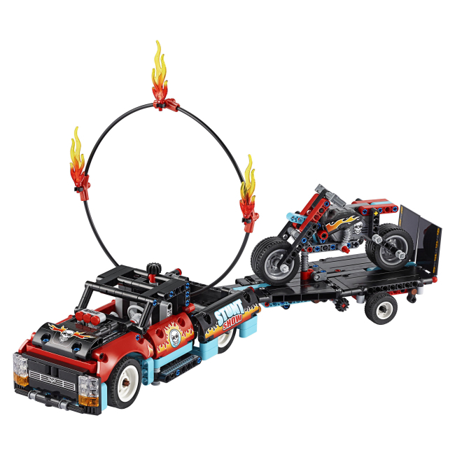 Конструкторы LEGO - Конструктор LEGO Technic Шоу трюков на грузовиках и мотоциклах (42106)#2