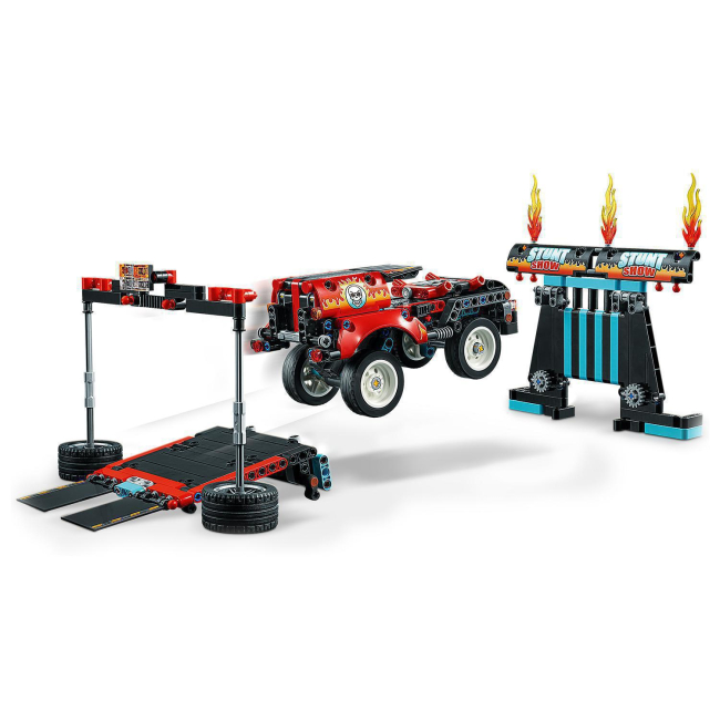 Конструкторы LEGO - Конструктор LEGO Technic Шоу трюков на грузовиках и мотоциклах (42106)#4