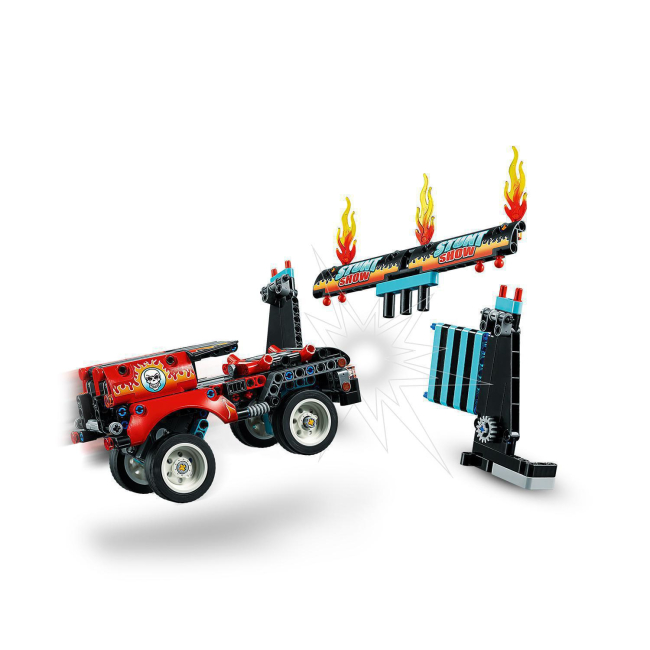 Конструкторы LEGO - Конструктор LEGO Technic Шоу трюков на грузовиках и мотоциклах (42106)#5