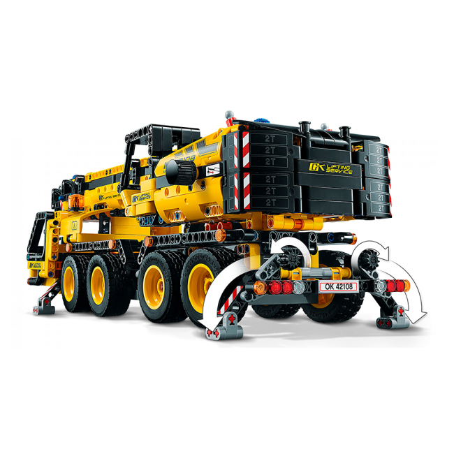 Конструктори LEGO - Конструктор LEGO Technic Пересувний кран (42108)#4