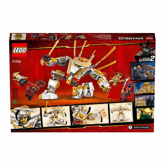 Конструкторы LEGO - Конструктор LEGO Ninjago Золотой робот (71702)#4