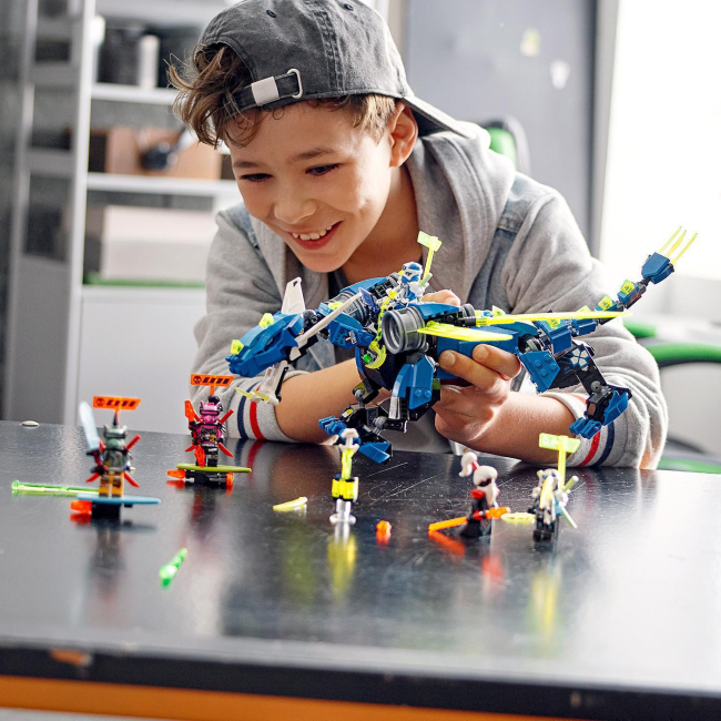 Конструкторы LEGO - Конструктор LEGO NINJAGO Кибердракон Джея (71711)#7