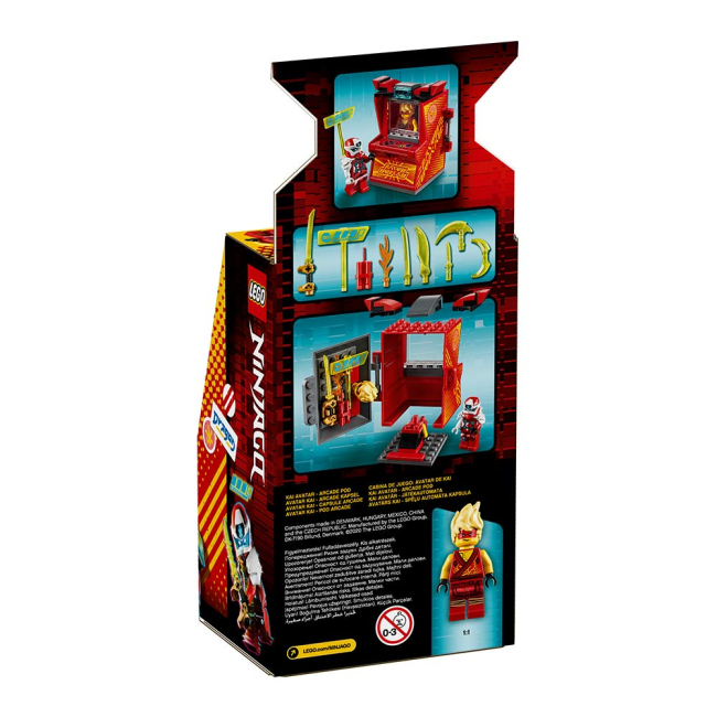 Конструкторы LEGO - Конструктор LEGO Ninjago Игровой автомат Кая (71714)#5