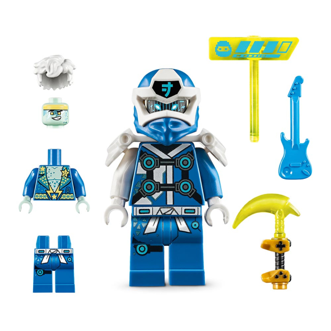 Конструктори LEGO - Конструктор LEGO Ninjago Аватар Джея ігровий автомат (71715)#3