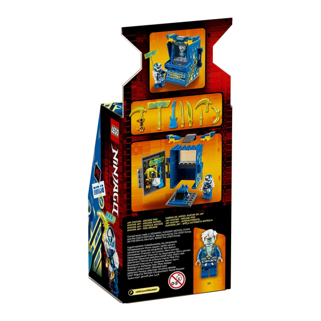 Конструктори LEGO - Конструктор LEGO Ninjago Аватар Джея ігровий автомат (71715)#5