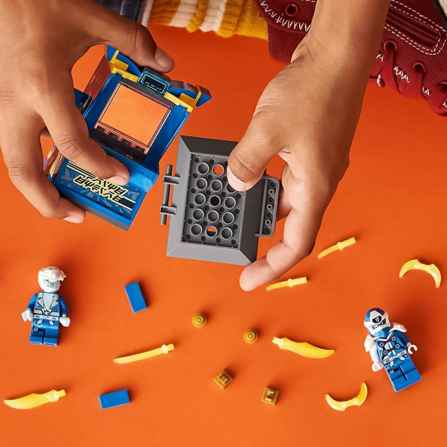 Конструктори LEGO - Конструктор LEGO Ninjago Аватар Джея ігровий автомат (71715)#6