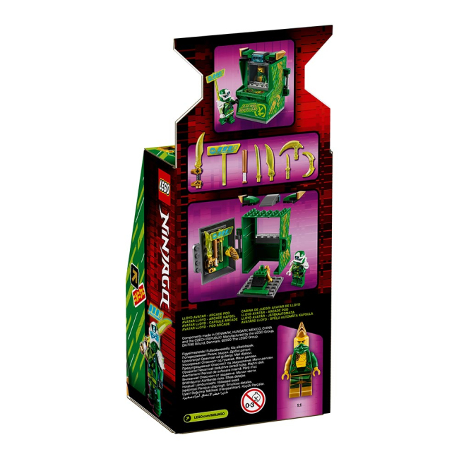 Конструкторы LEGO - Конструктор LEGO Ninjago Игровой автомат Ллойда (71716)#4