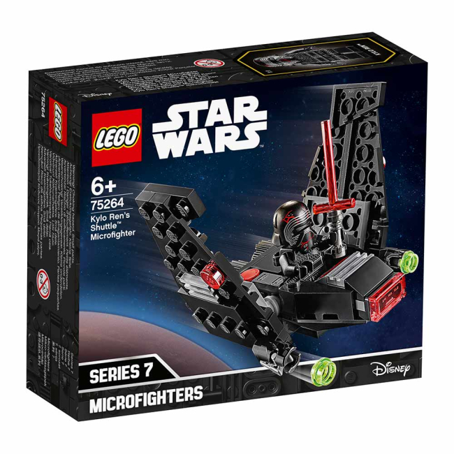 Конструктори LEGO - Конструктор LEGO Star Wars Мікровинищувач шатл Кайло Рена (75264)#3