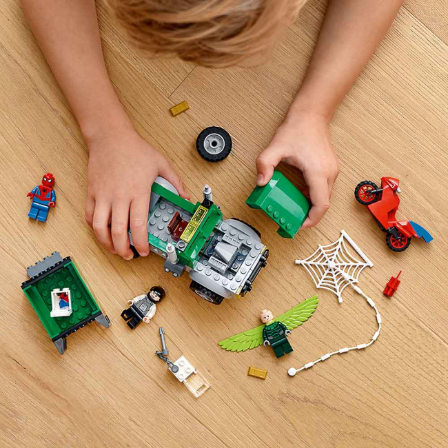 Конструкторы LEGO - Конструктор LEGO Marvel Super Heroes Ограбление Стервятника (76147)#4