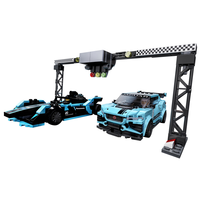 Конструкторы LEGO - Конструктор LEGO Speed Formula E Panasonic Jaguar Racing GEN2 car & Jaguar I-PACE eTROPHY (76898)#2