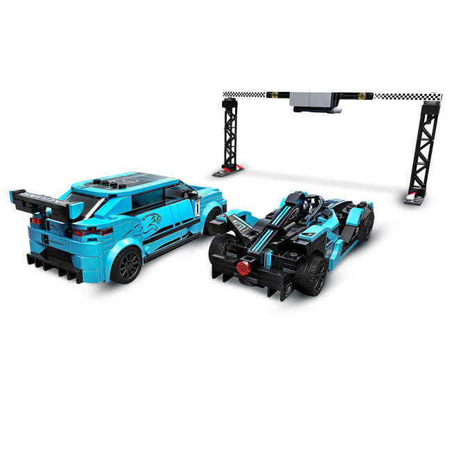 Конструкторы LEGO - Конструктор LEGO Speed Formula E Panasonic Jaguar Racing GEN2 car & Jaguar I-PACE eTROPHY (76898)#5