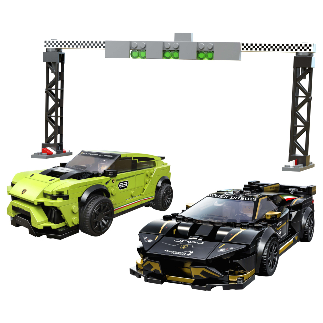 Конструкторы LEGO - Конструктор LEGO Speed Lamborghini Urus ST-X & Lamborghini Huracán Super Trofeo EVO (76899)#2