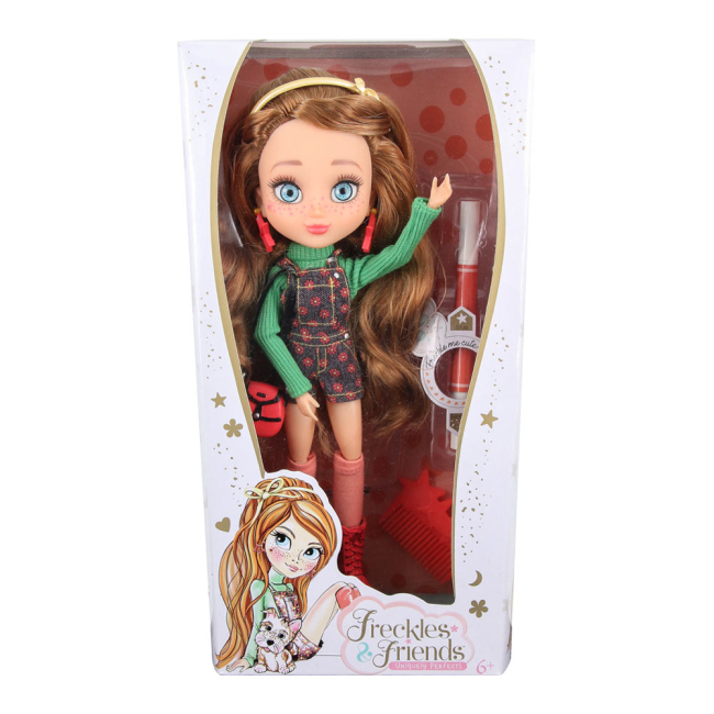 Ляльки - Лялька Freckles and Friends Фреклс із веснянками 27 см (FF51777-4)#4