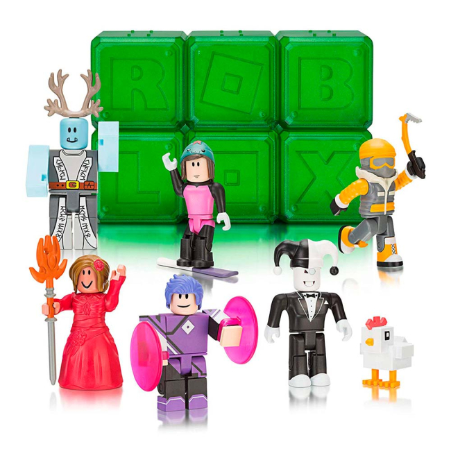 Фигурки персонажей - Фигурка Jazwares Roblox Mystery figures Изумруд S4 сюрприз (ROG0104)#3
