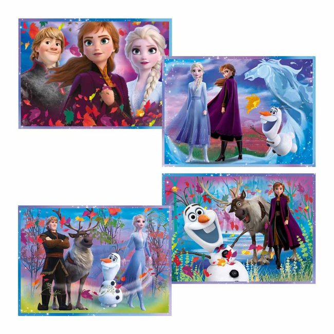 Пазлы - Пазлы Trefl Frozen 2 Путешествие в неизвестность 4 в 1 (34323)#2