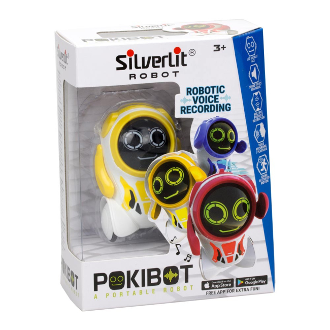 Роботи - Інтерактивний робот Silverlit Покібот жовтий (88529/88529-1)#3