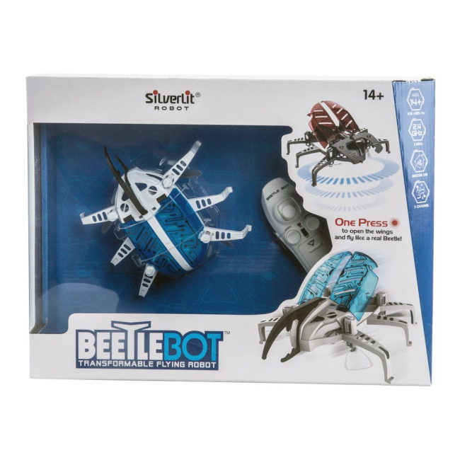 Роботи - Радіокерований робот Silverlit Робо-жук синій (88555/88555-1)#4