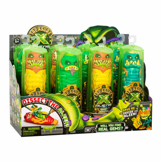 Фігурки персонажів - Ігровий набір Moose Treasure X Синій прибулець сюрприз (41542/41542-1)#7