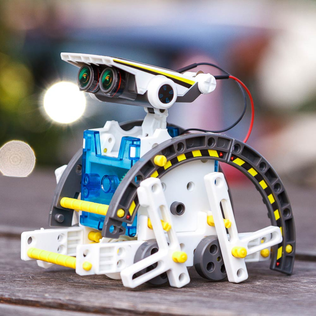 Конструкторы с уникальными деталями - Конструктор CIC Solar robot Робот на солнечных батареях 14 в 1 (21-615)#5