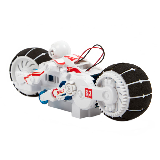 Конструктори з унікальними деталями - Конструктор CIC Robotics Робот мотоцикл на енергії солоної води (21-753)#2