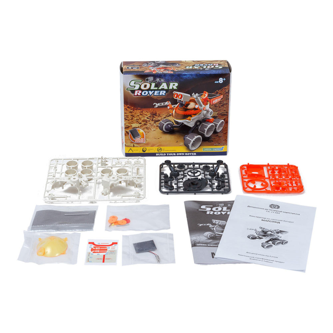 Конструктори з унікальними деталями - Конструктор CIC Robotics Марсохід на сонячних батареях (21-684)#4