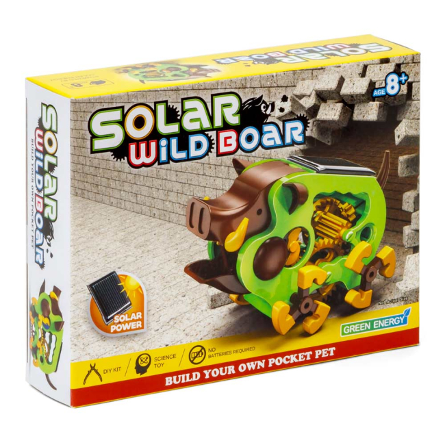 Конструкторы с уникальными деталями - Конструктор CIC Robotics Кабанчик Санни на солнечных батареях (21-682)#3