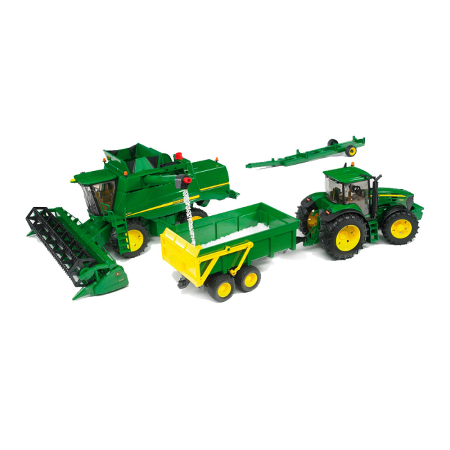 Транспорт и спецтехника - Комбайн зерноуборочный Bruder John Deere T670i 1:16 (02132)#3