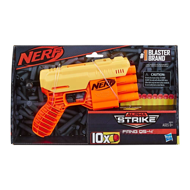 Помповое оружие - Игрушечный бластер Nerf Fang Альфа страйк (E6973)#2