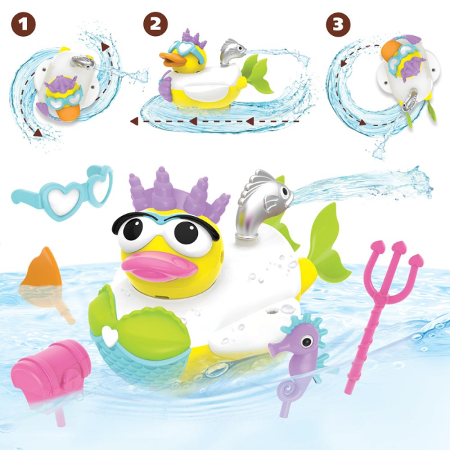 Іграшки для ванни - Іграшка для купання Yookidoo Русалочка (71336)#2