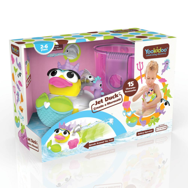 Іграшки для ванни - Іграшка для купання Yookidoo Русалочка (71336)#5