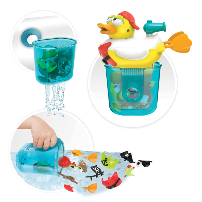 Іграшки для ванни - Іграшка для купання Yookidoo Пірат Джек (70368)#4