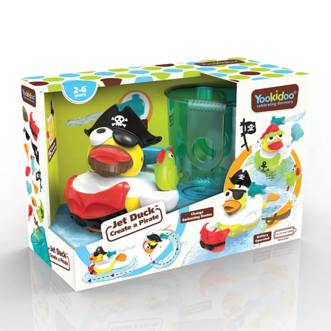 Іграшки для ванни - Іграшка для купання Yookidoo Пірат Джек (70368)#5