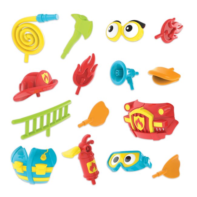 Іграшки для ванни - Іграшка для купання Yookidoo Пожежник Джек (71337)#3